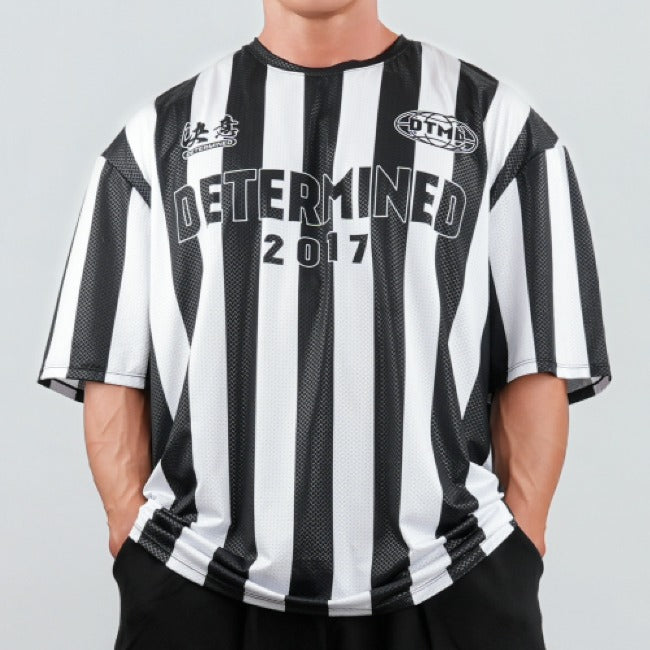 Stripe Oversized (White/Black)