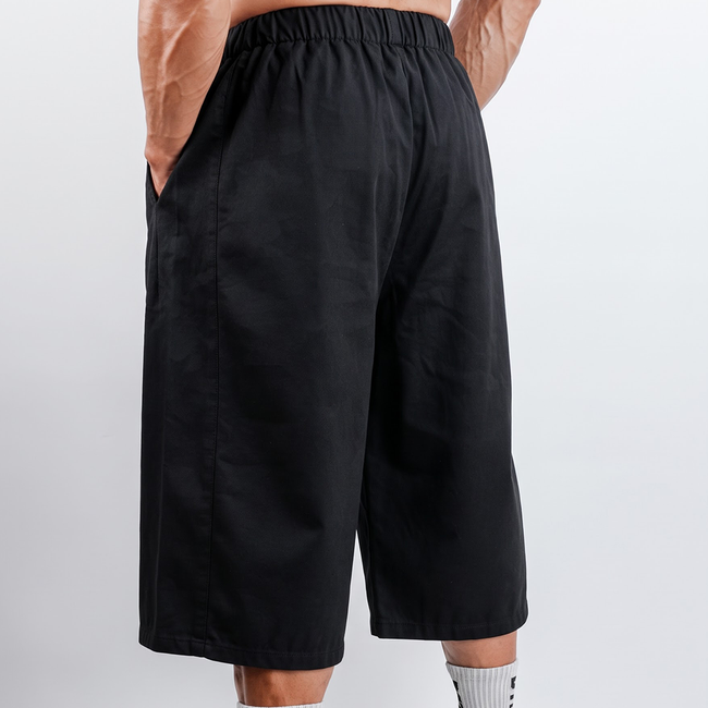 Bermuda Balloon Pants (Black)