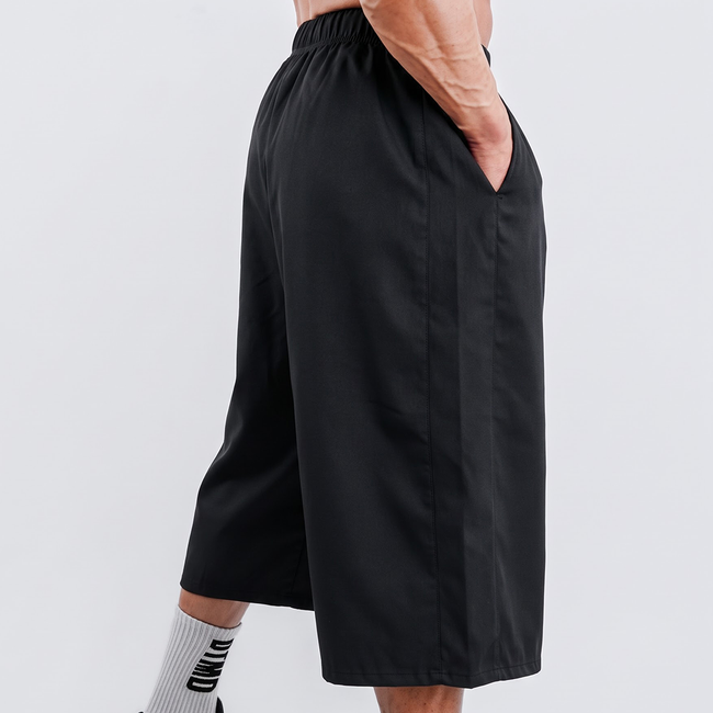 Bermuda Balloon Pants (Black)