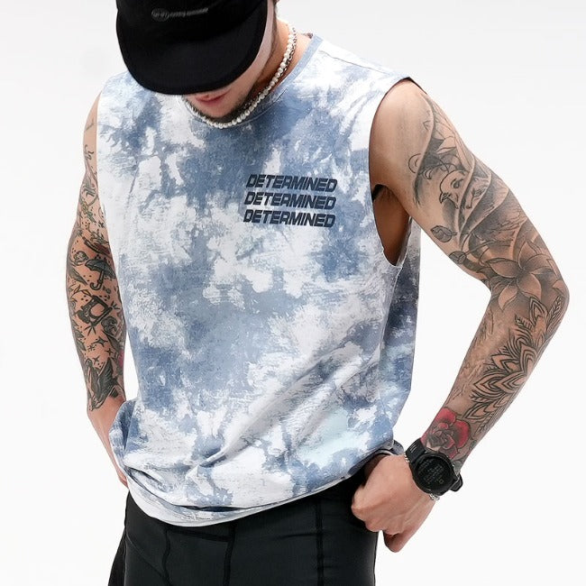 Urban Singlet (Tie-dye Sky)