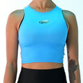 Light Crop Top (Blue)