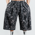 Bermuda Balloon Pants (Black Camo)