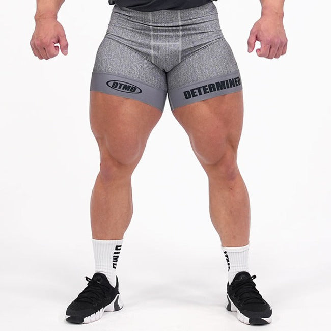 Denim Short Tights (Gray)