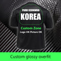 [Customize] Carbon, Checkboard Glossy Overfit T-Shirt