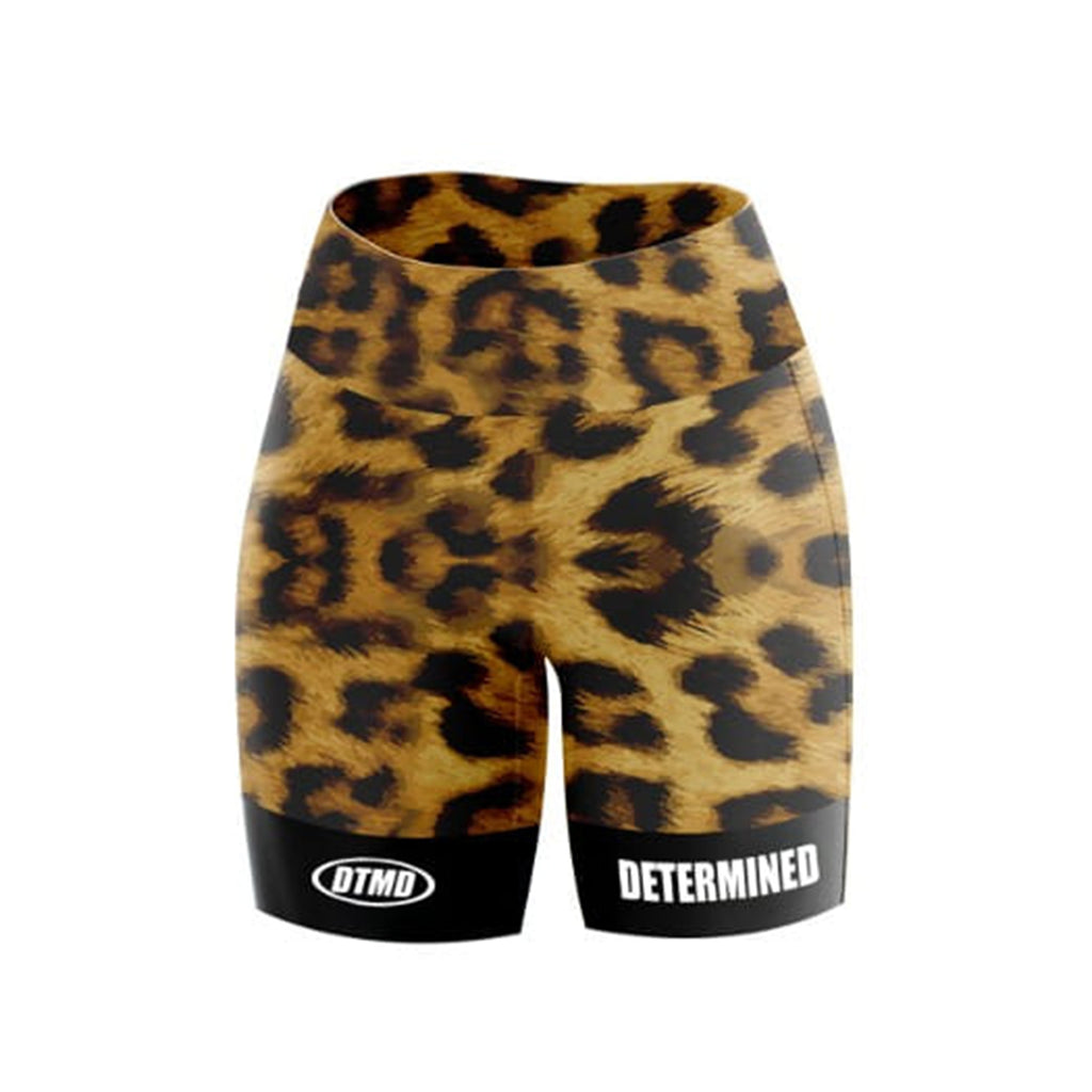 Women's Leopard Short Tights