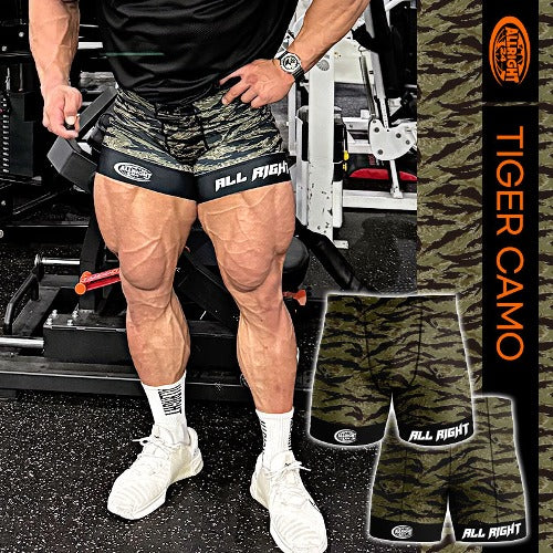 ALLRIGHT Real Tiger Camo Short Tights