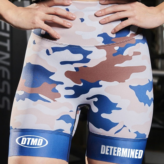 Women's Modern Camo Style B Short Tights