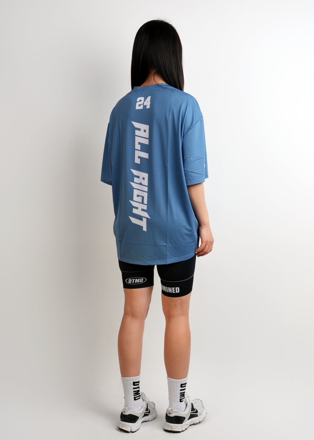 ALLRIGHT Overfit T-shirt (Smoke Blue)