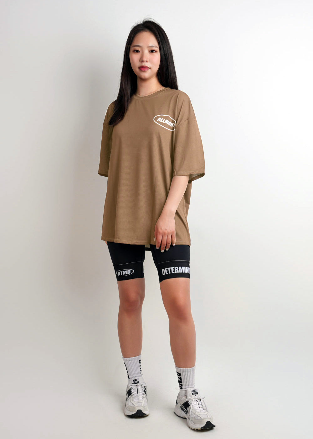ALLRIGHT Overfit T-shirt (Tan)