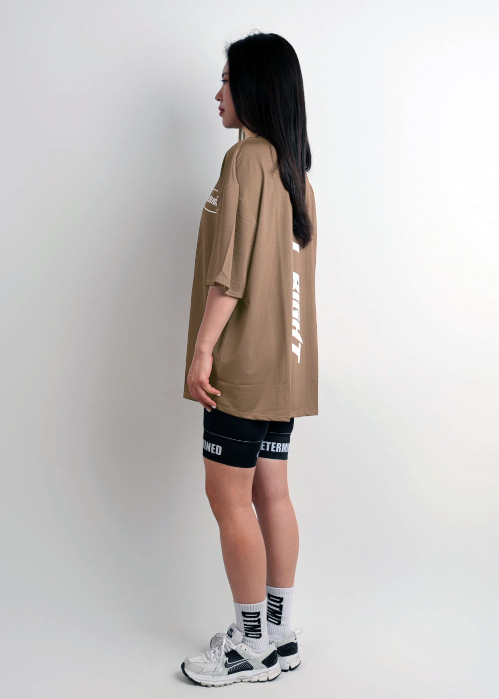 ALLRIGHT Overfit T-shirt (Tan)