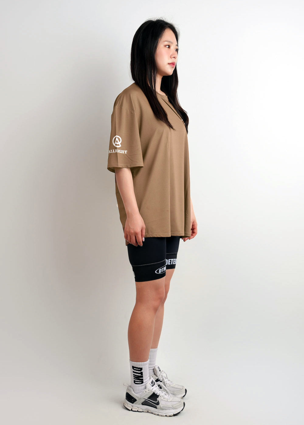 ALLRIGHT Overfit T-shirt (Tan)