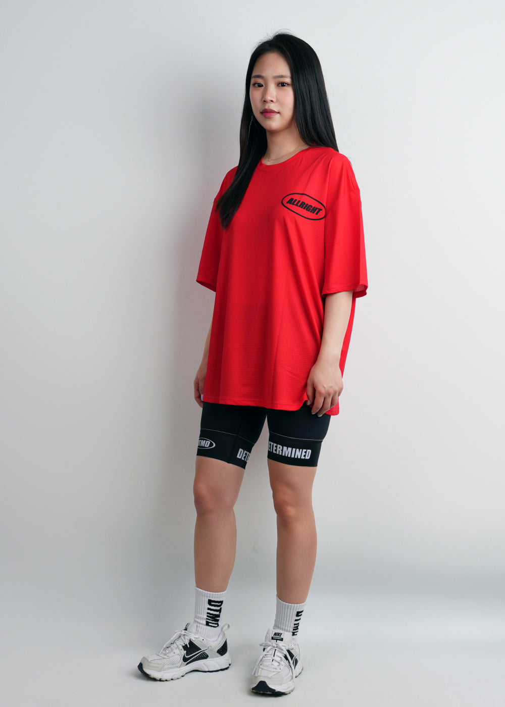 ALLRIGHT Overfit T-shirt (Red)