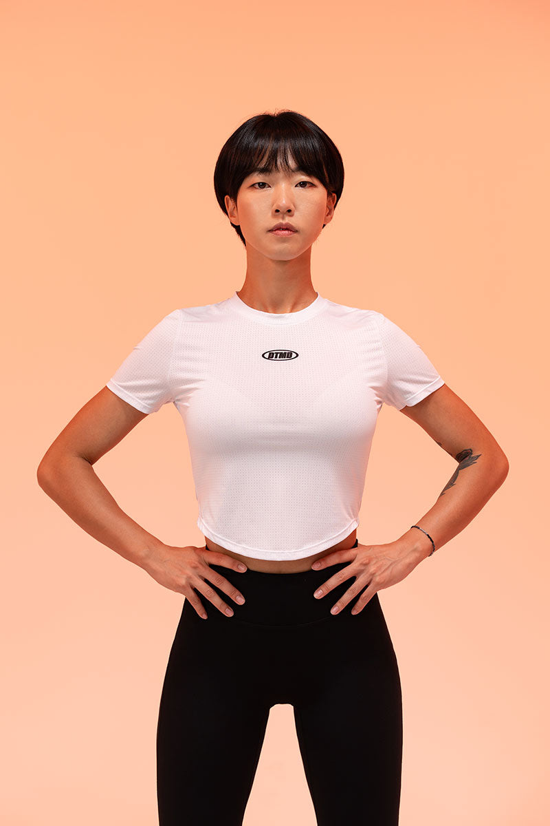 DTMD Basic Round Women's Fit (White)