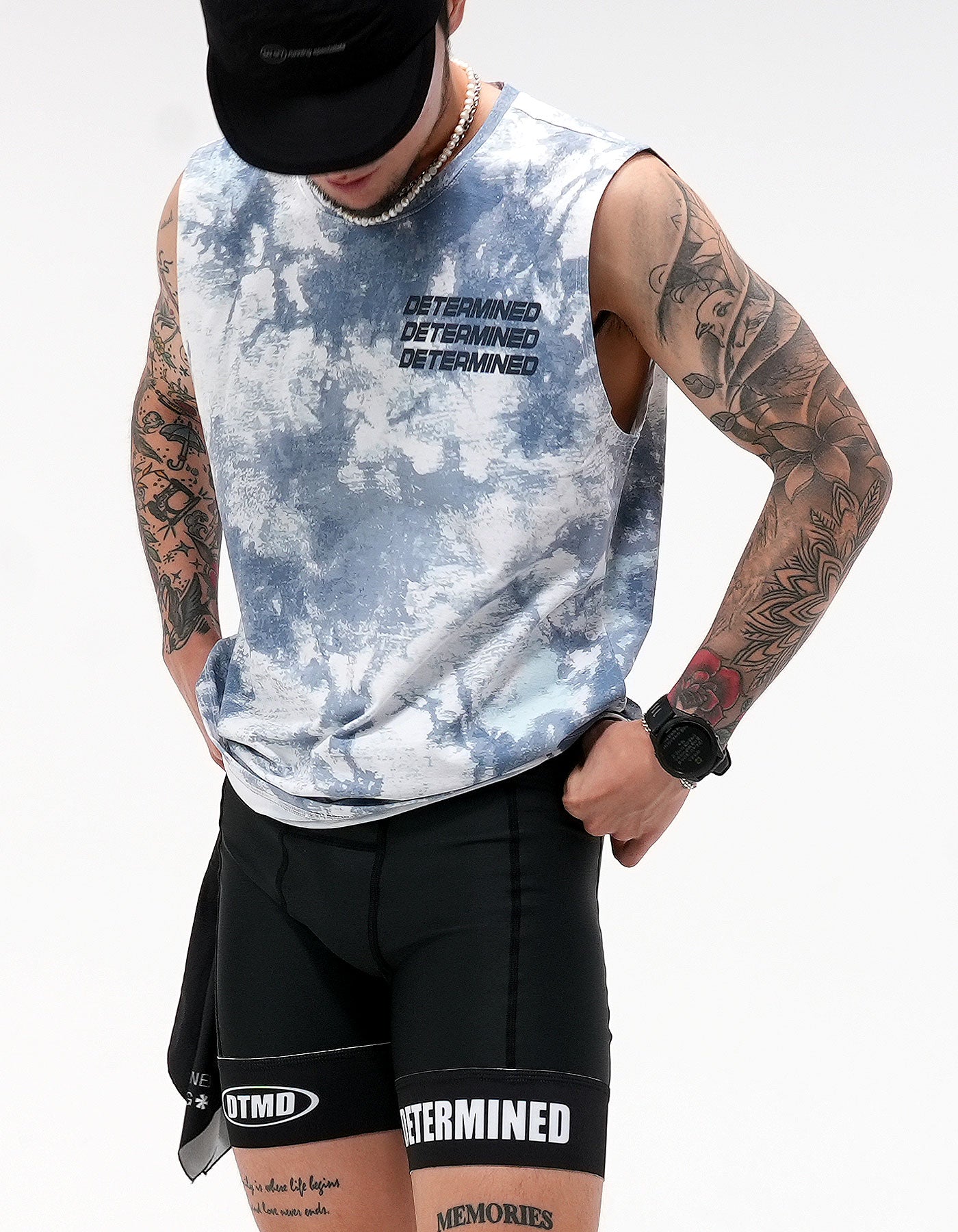 Urban Singlet (Tie-dye Sky)