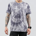 Run Short Sleeve (Tie-dye Gray)