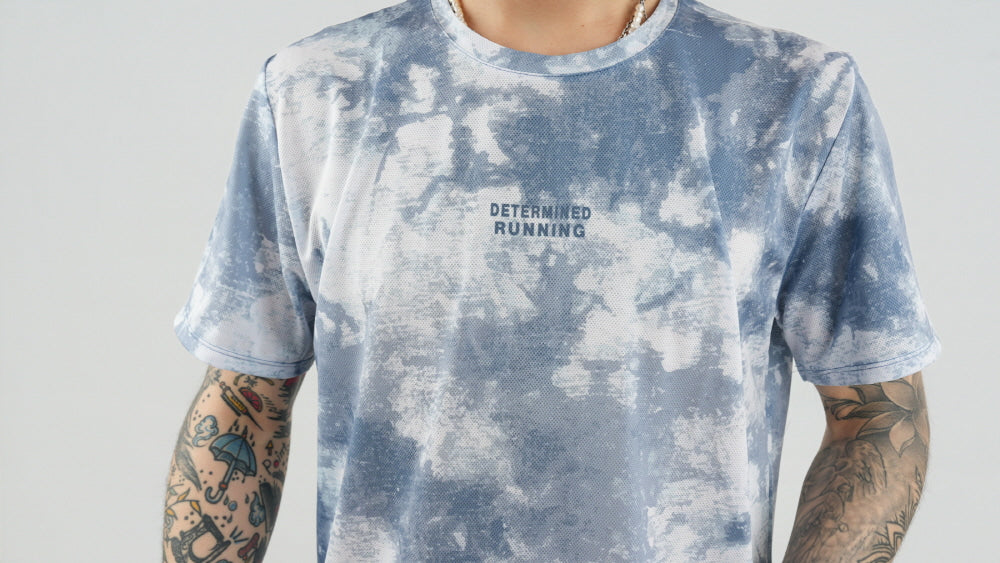 Run Short Sleeve (Tie-dye Sky)