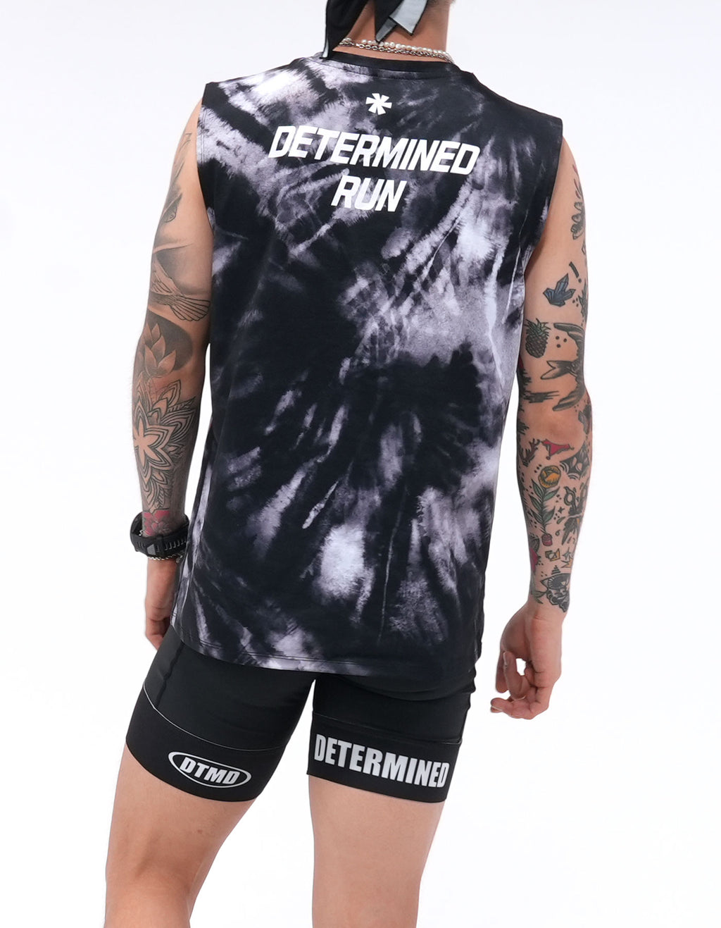 Urban Singlet (Tie-dye Black)