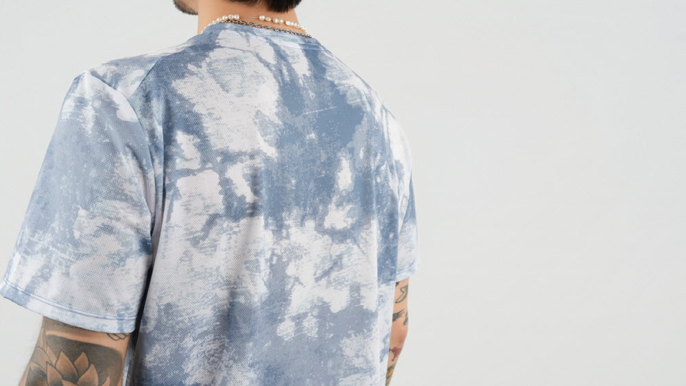 Run Short Sleeve (Tie-dye Sky)