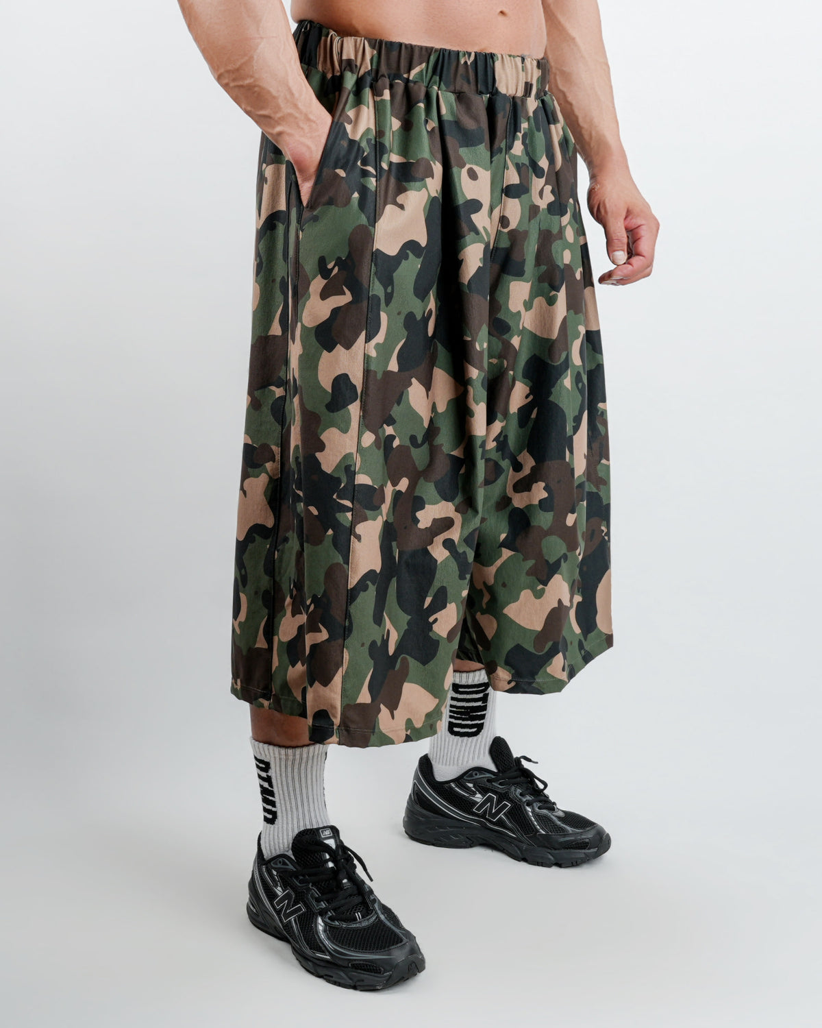 Bermuda Balloon Pants (Defense Camo)
