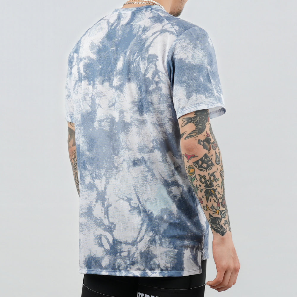 Run Short Sleeve (Tie-dye Sky)