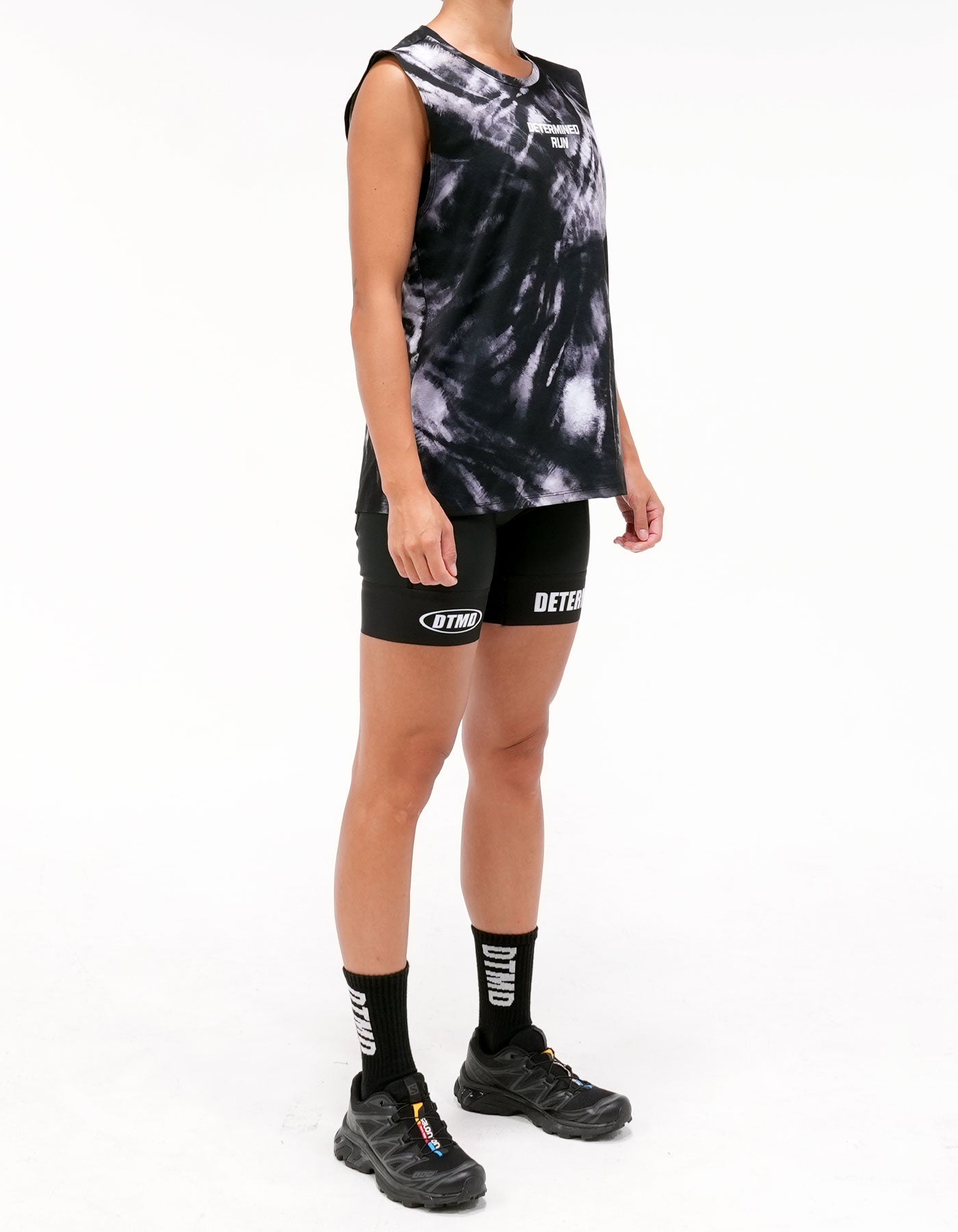 Urban Singlet (Tie-dye Black)