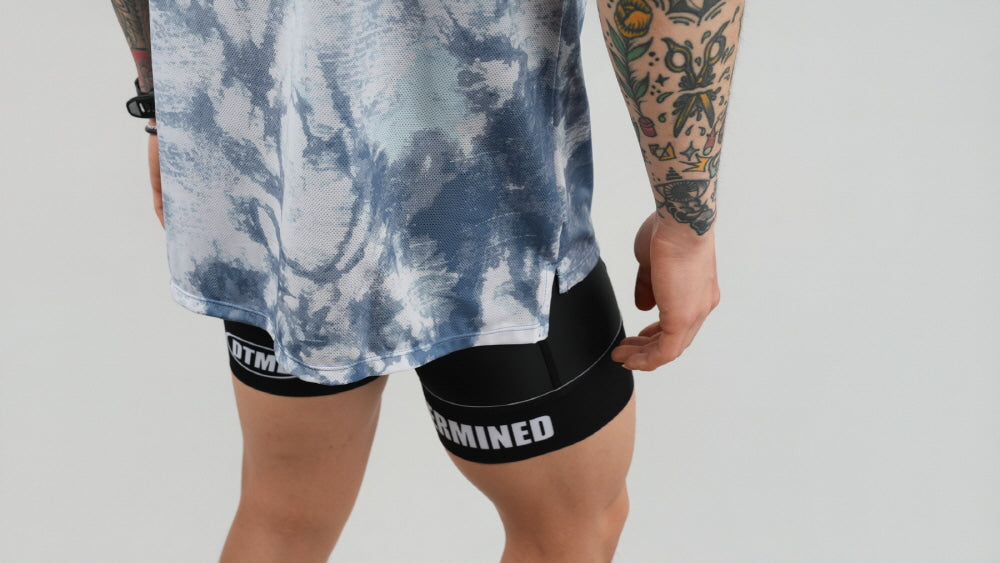 Run Short Sleeve (Tie-dye Sky)