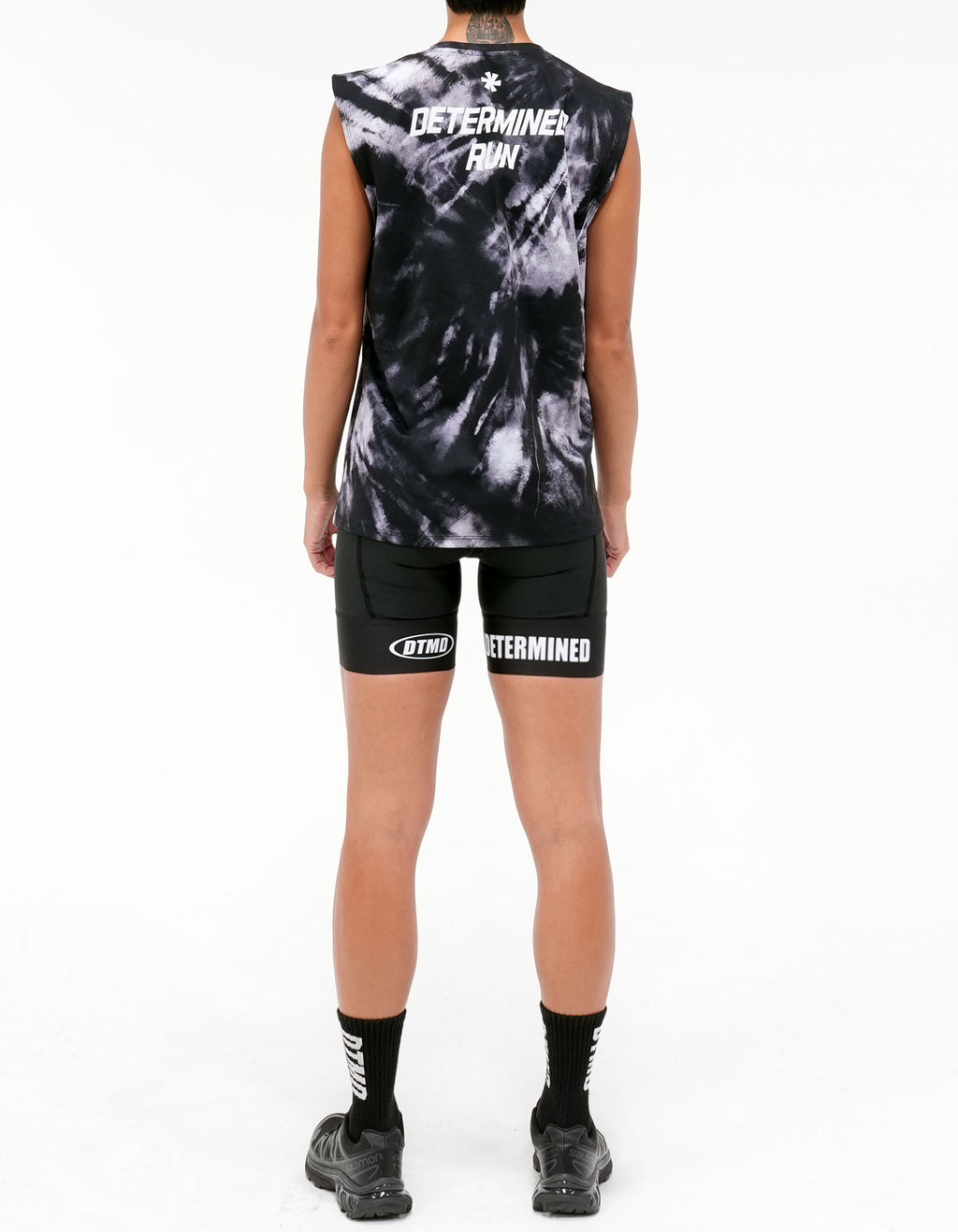 Urban Singlet (Tie-dye Black)