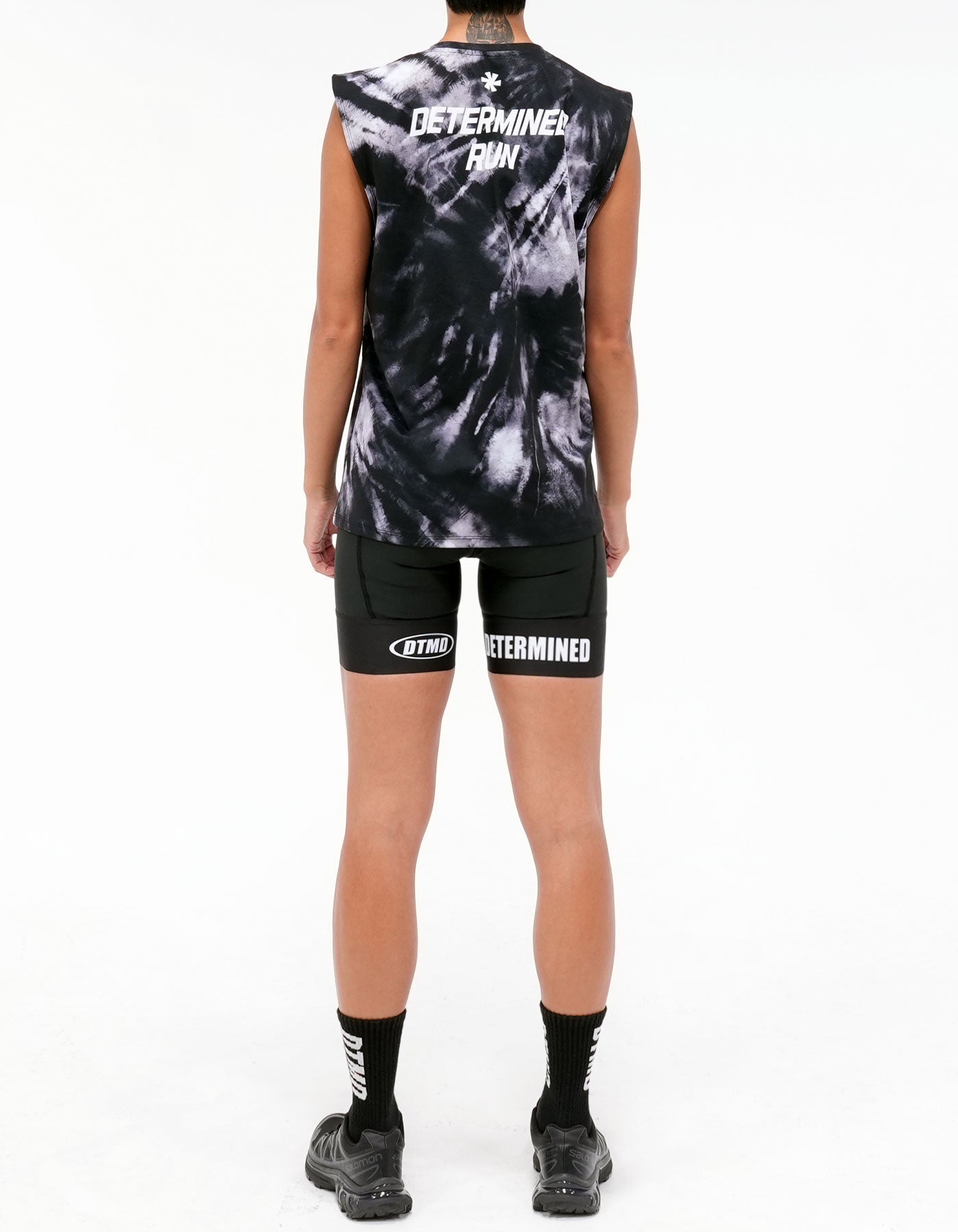 Urban Singlet (Tie-dye Black)