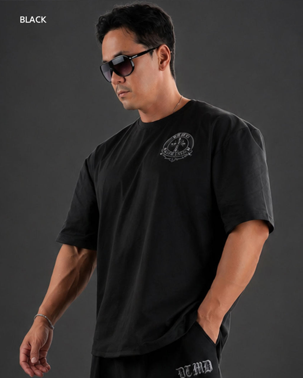 White Label Semi-Oversized Short Sleeve T-Shirt DWS002