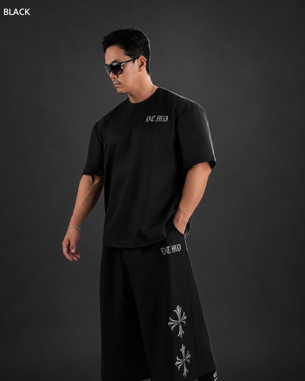 White Label Semi-Oversized Short Sleeve T-Shirt DWS001