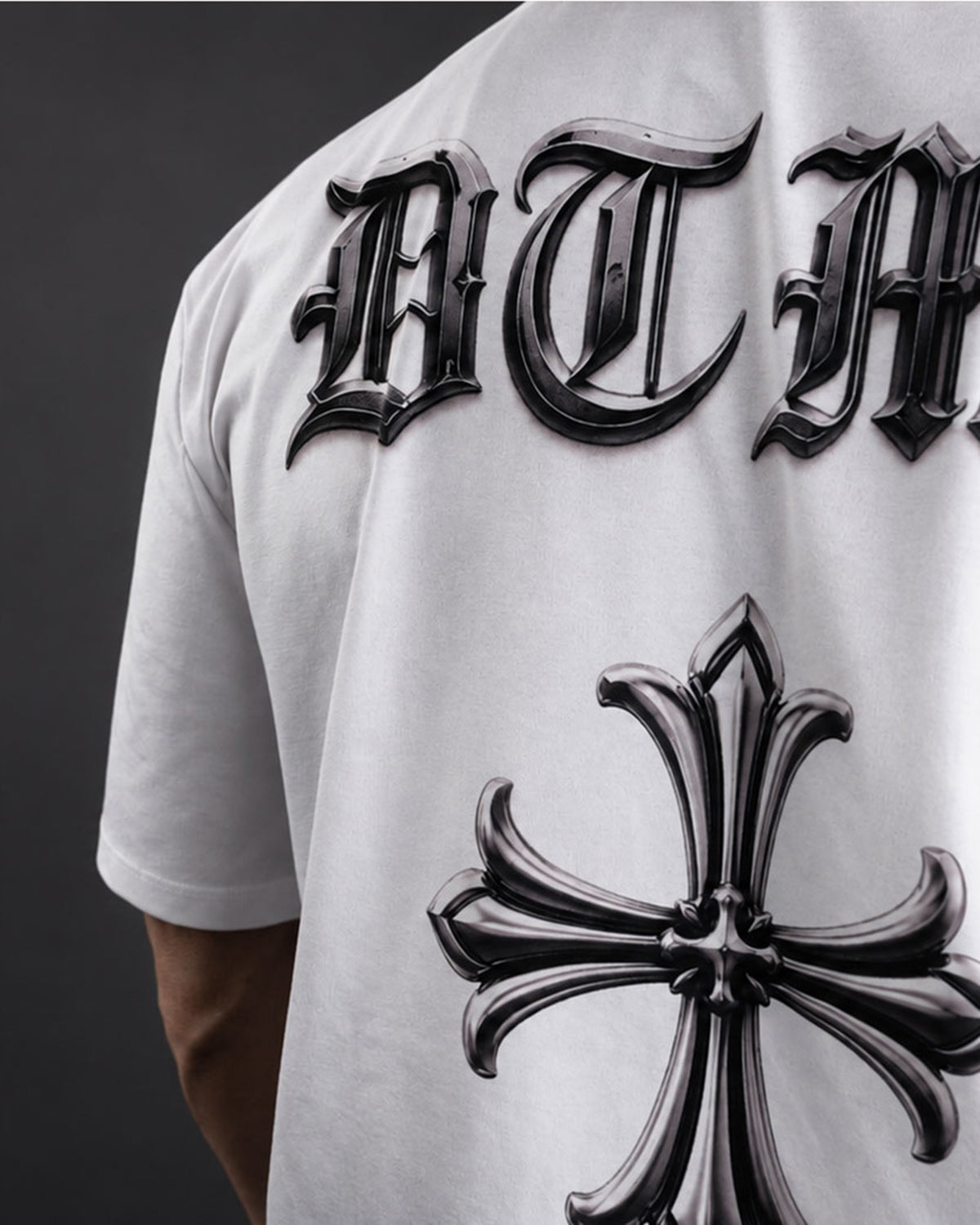 White Label Semi-Oversized Short Sleeve T-Shirt DWS001