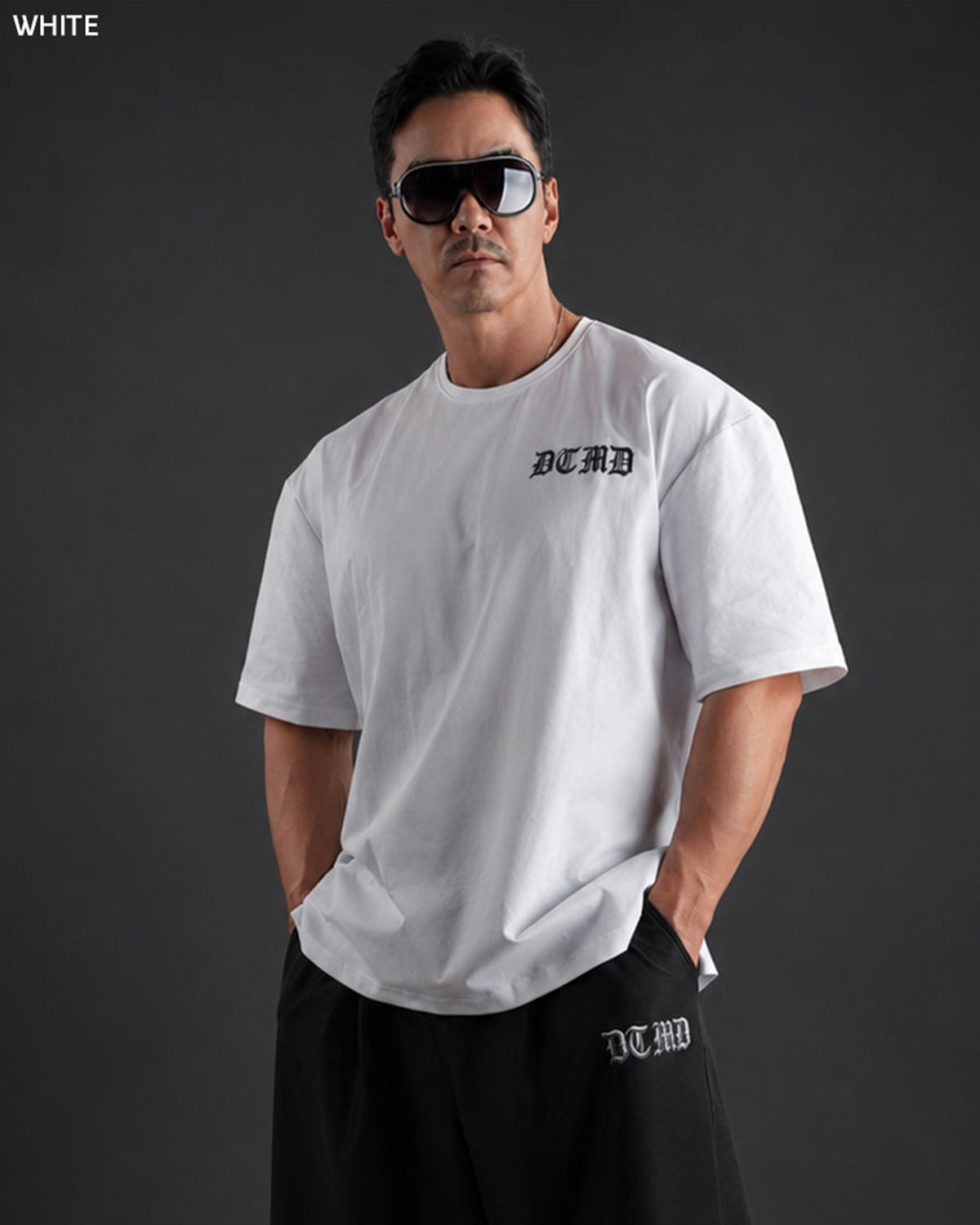 White Label Semi-Oversized Short Sleeve T-Shirt DWS001