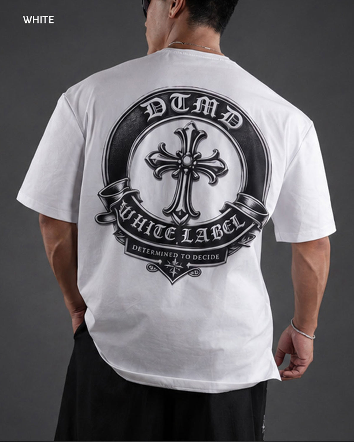 White Label Semi-Oversized Short Sleeve T-Shirt DWS002