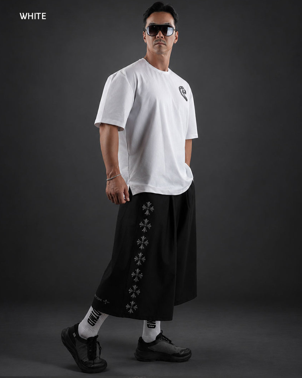 White Label Semi-Oversized Short Sleeve T-Shirt DWS002