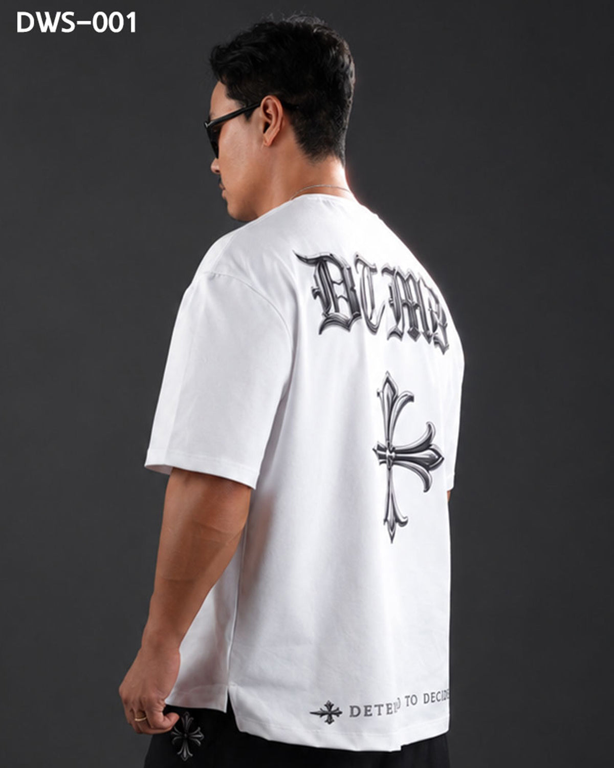 White Label Semi-Oversized Short Sleeve T-Shirt DWS001