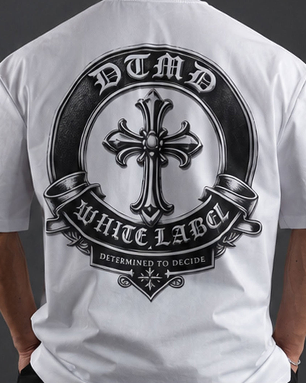 White Label Semi-Oversized Short Sleeve T-Shirt DWS002