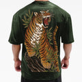 Tiger Carbon/Checkboard Glossy Overfit T-Shirt
