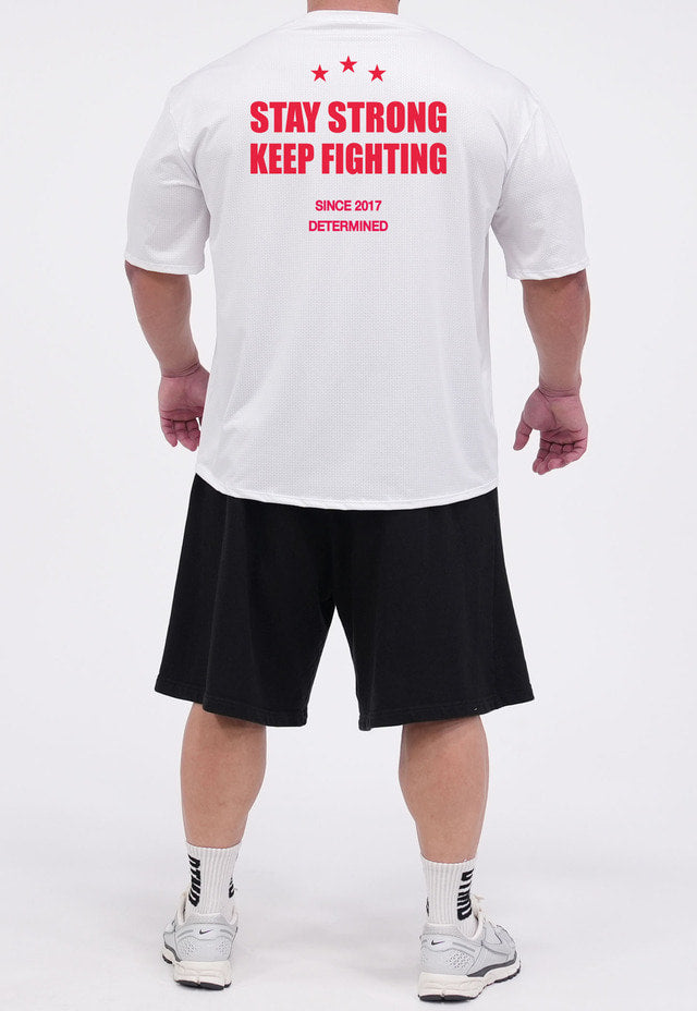 Keep Fighting Overfit (Red)