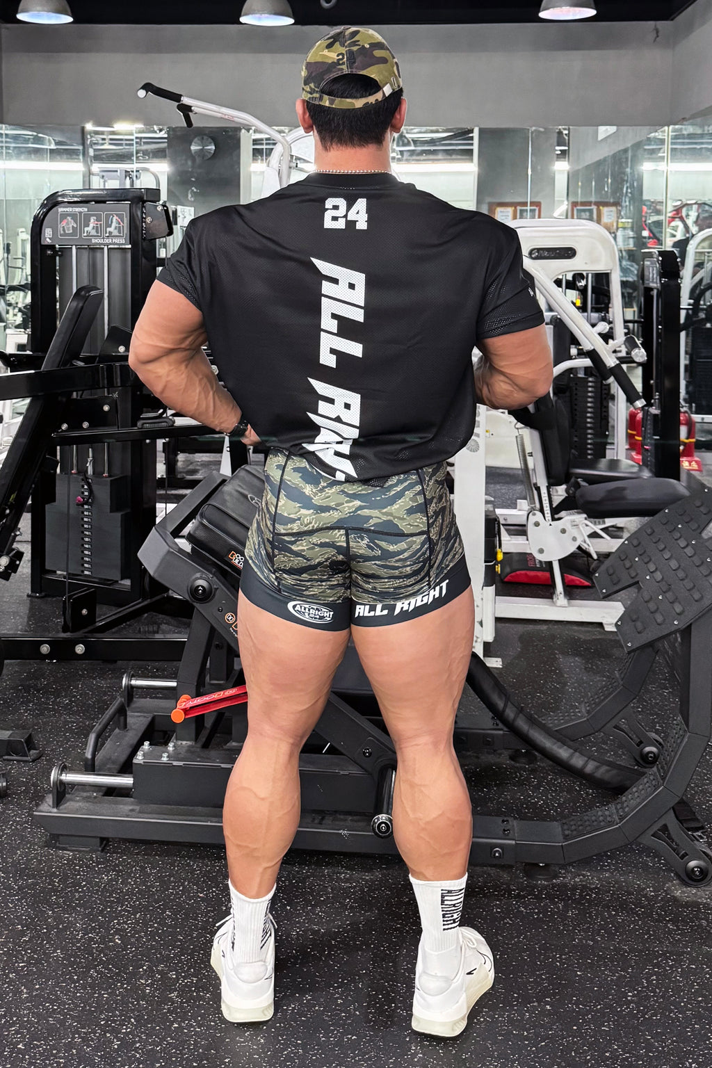 ALLRIGHT Real Tiger Camo Short Tights