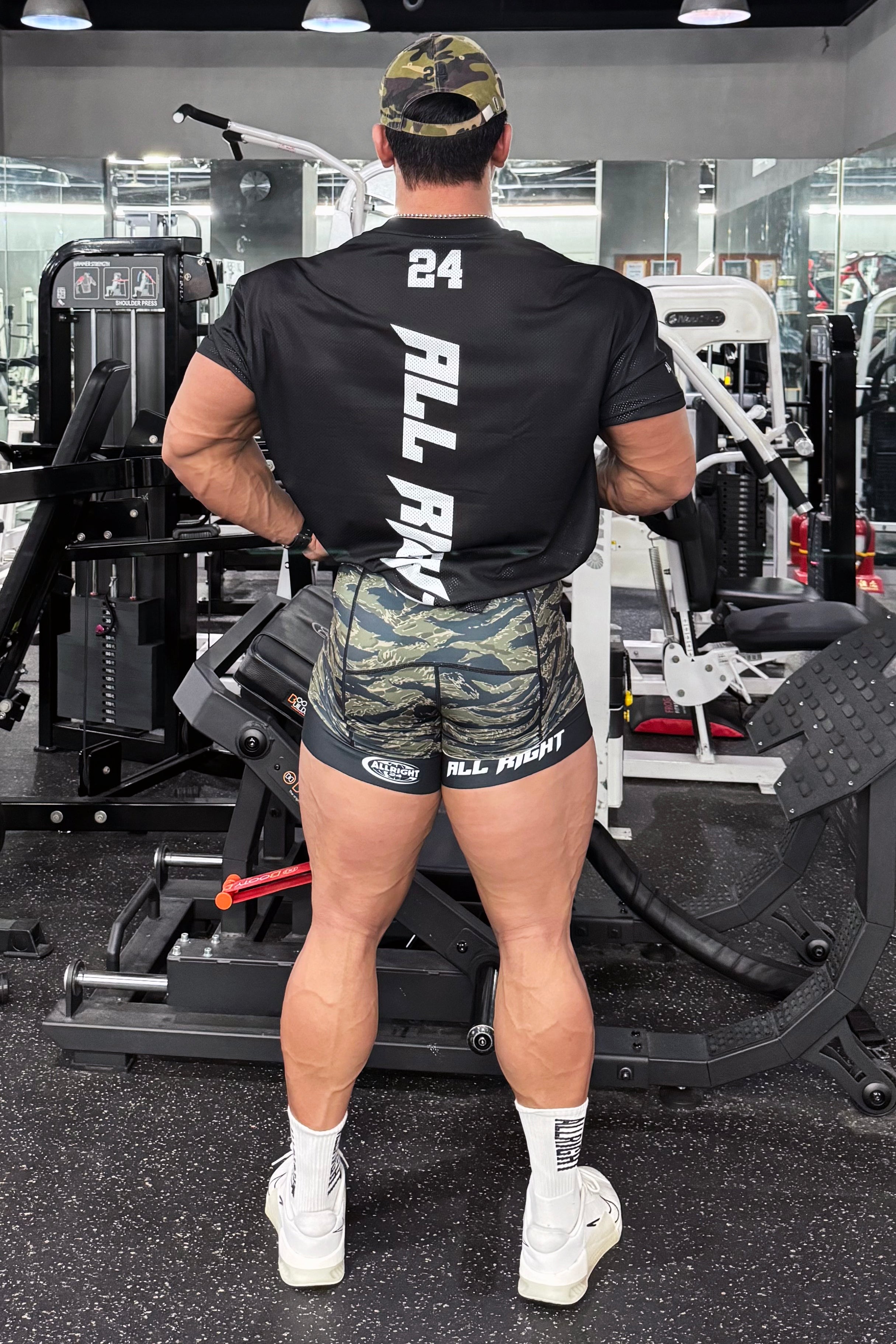 ALLRIGHT Real Tiger Camo Short Tights