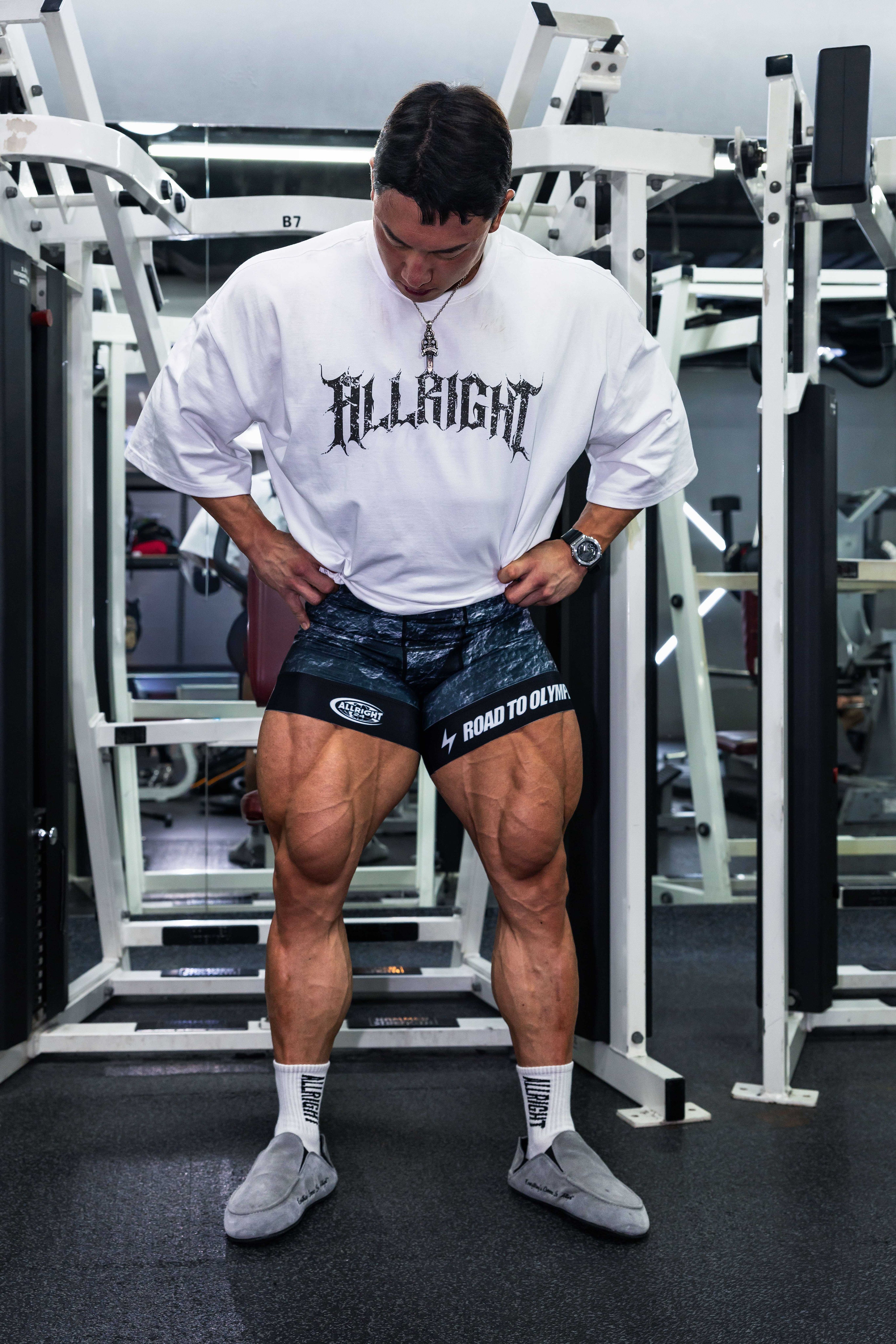 ALLRIGHT Road to Olympia Rock Edition Short Tights