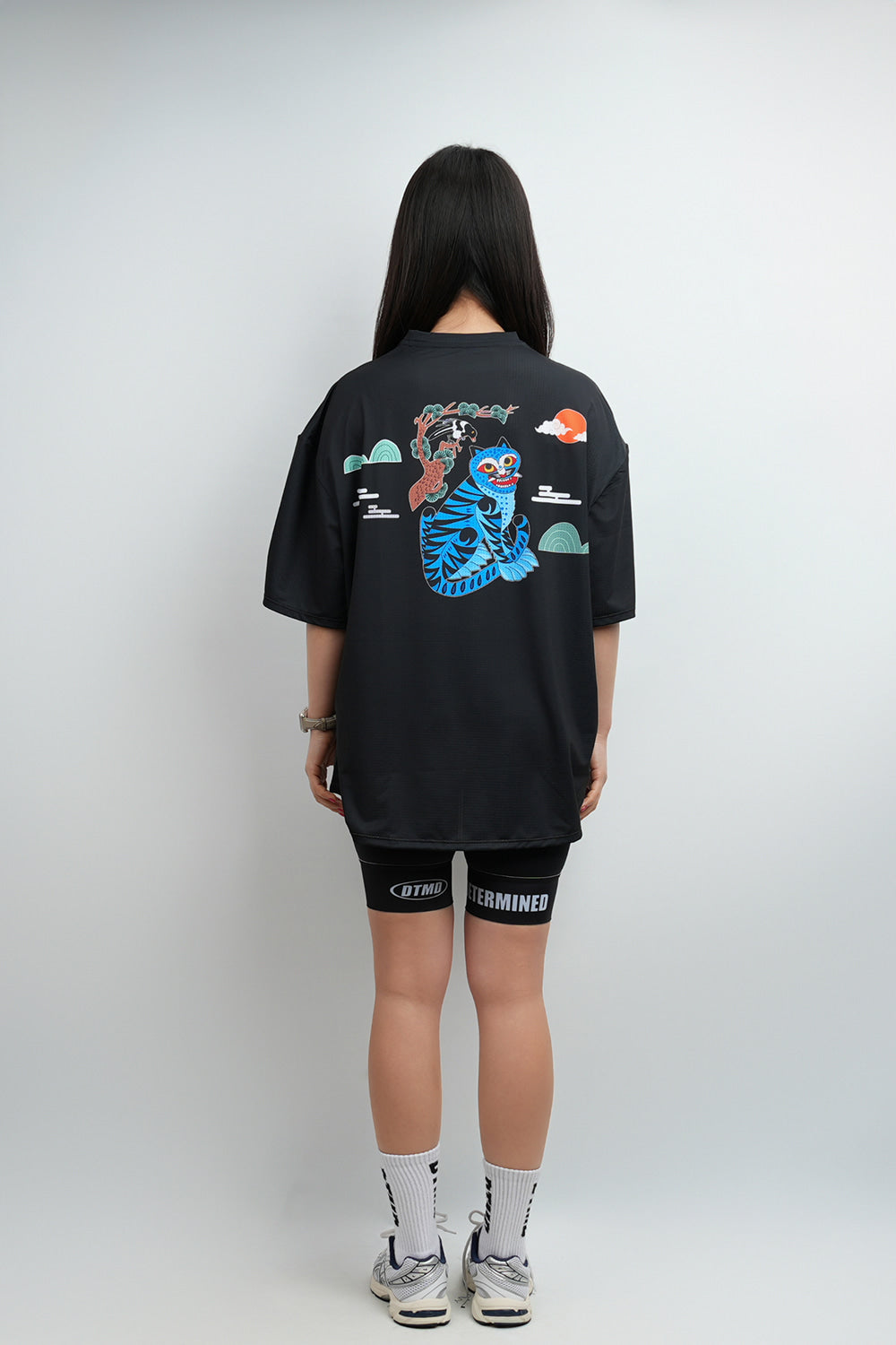 Tiger and Magpies Overfit T-shirt - Type B