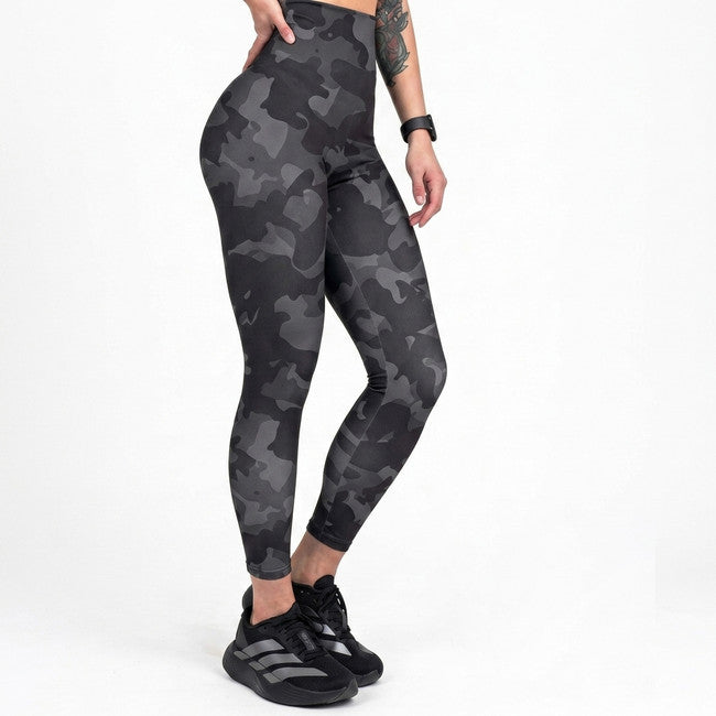 Women's Defense Black Camo 2.0 Long Tights