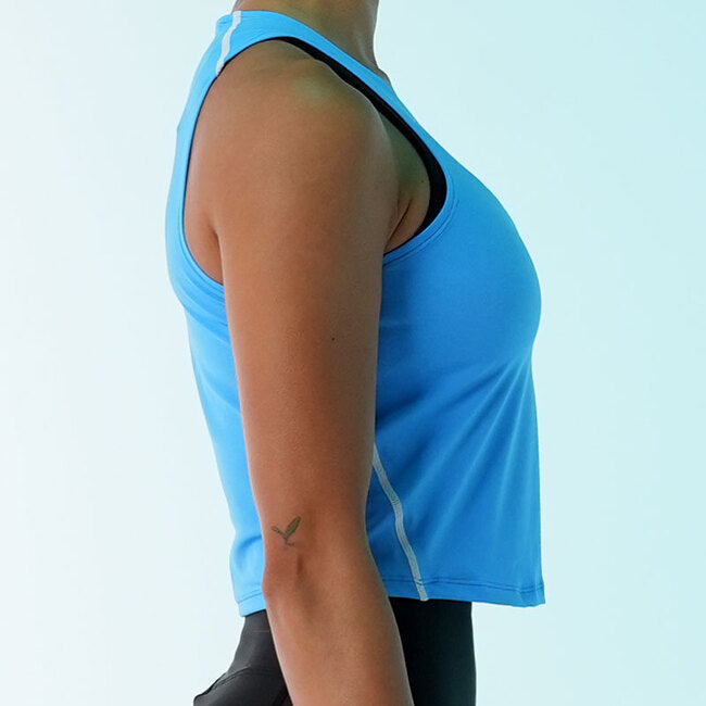 Simple Tank Top (Blue)