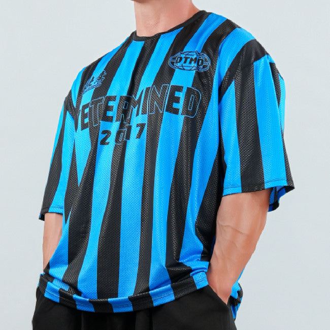 Stripe Oversized (Blue/Black)