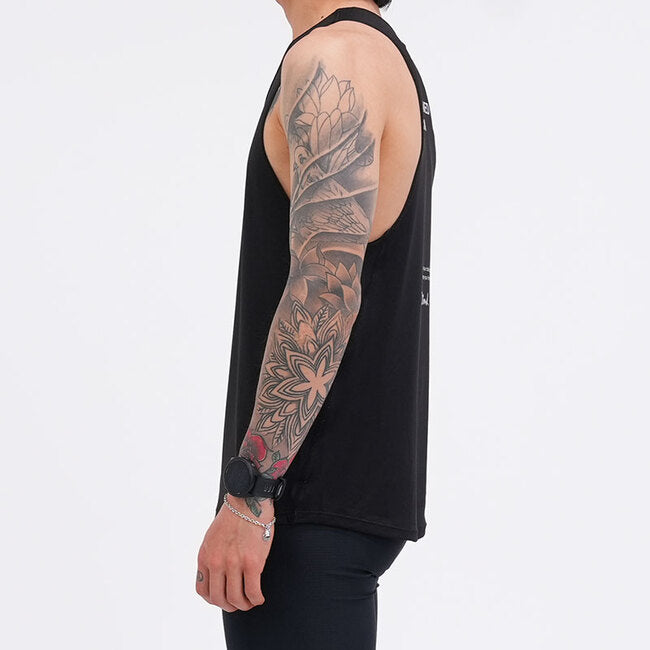 Run Singlet Black