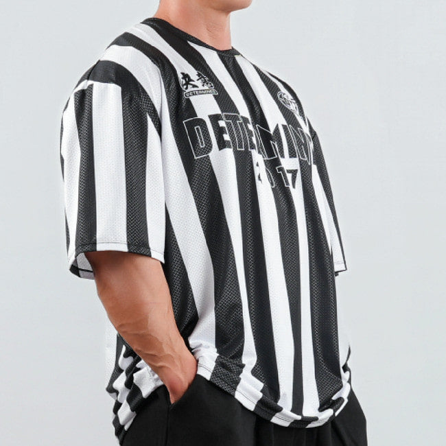 Stripe Oversized (White/Black)