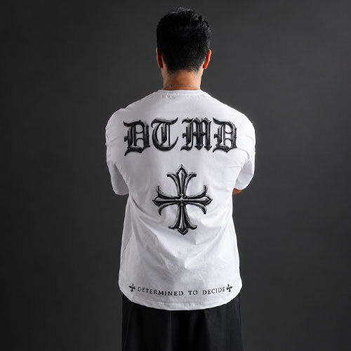 White Label Semi-Oversized Short Sleeve T-Shirt DWS001