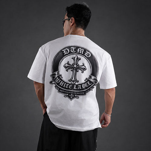 White Label Semi-Oversized Short Sleeve T-Shirt DWS002