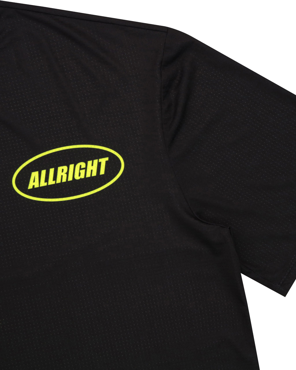ALLRIGHT Overfit T-shirt (Black/Yellow)